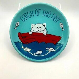 vintage Cat Food Saucer - excellent condition!